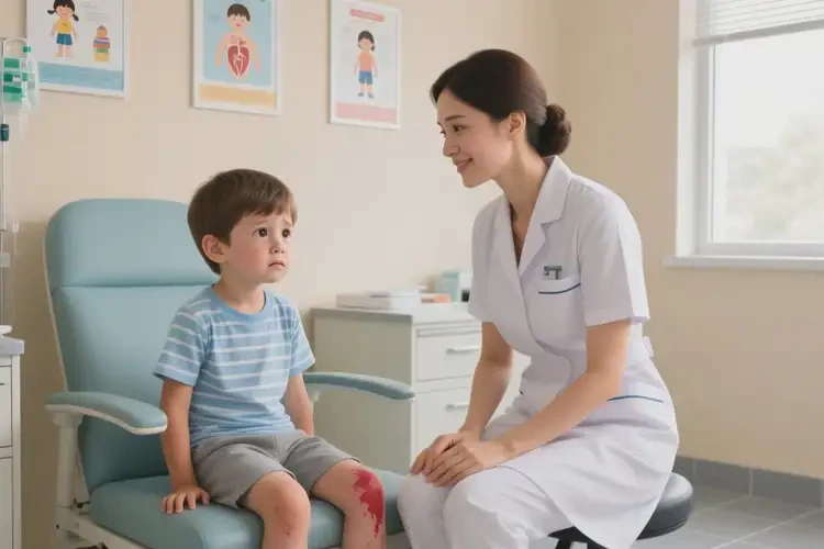 少儿小腿上经常长湿疹能治好吗(图1)