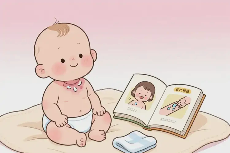 小儿脖子出现湿疹能治好吗(图1)