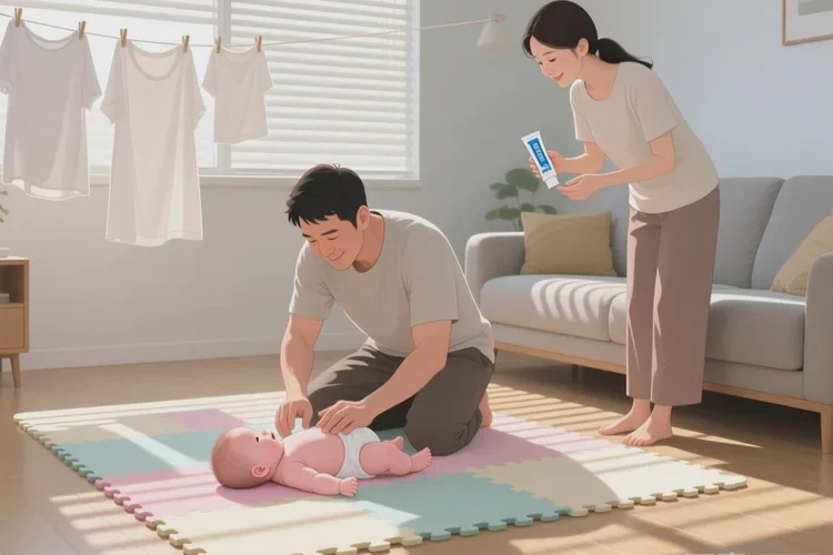 婴幼儿屁股出湿疹可以治愈吗(图1)