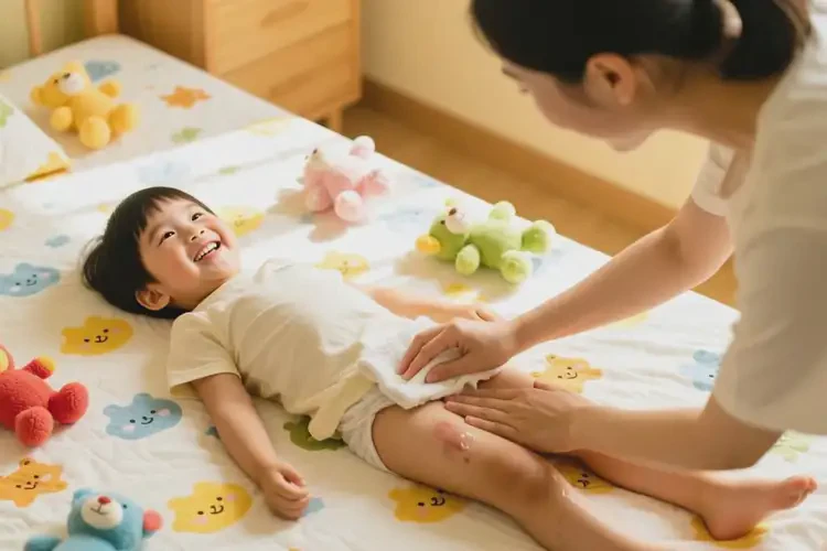 儿童大腿偶尔起湿疹能治好吗(图3)