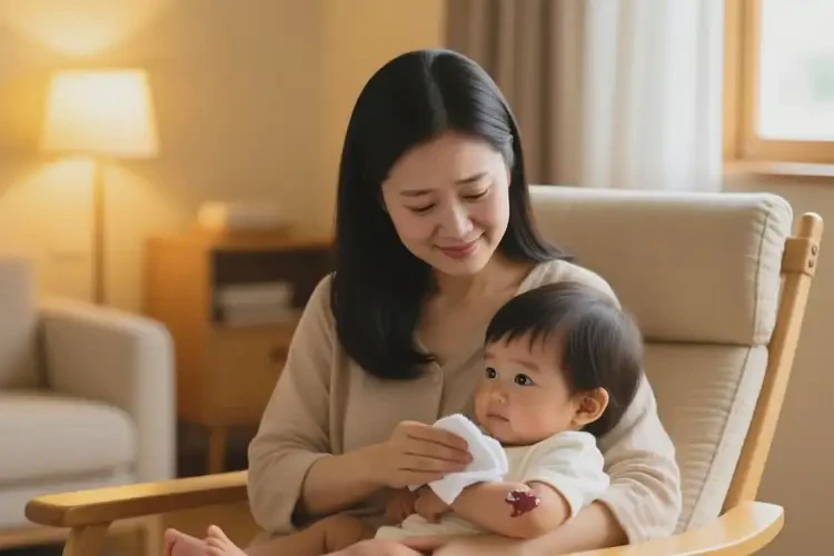 孩子手臂长湿疹能治好吗(图3)