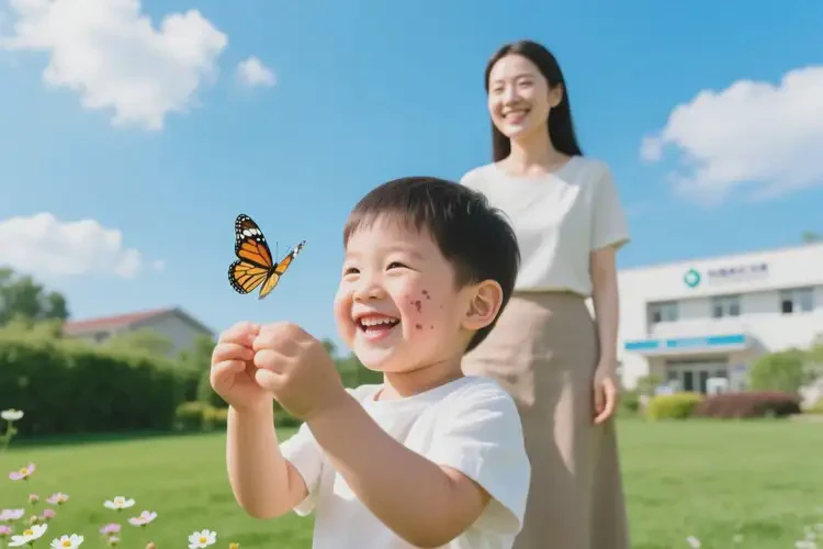 小孩脸上偶尔起湿疹能治好吗(图2)