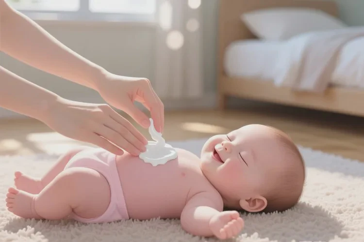 婴儿肚子上容易长湿疹可以治愈吗(图2)