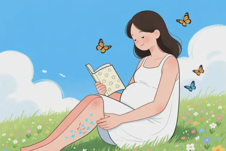 孕妇小腿上经常起湿疹能治好吗(图1)