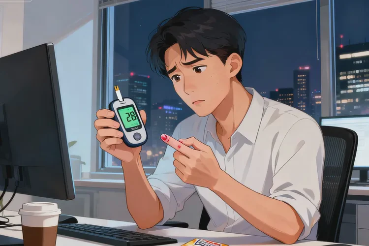 28岁餐后血糖26.6是怎么回事(图1)