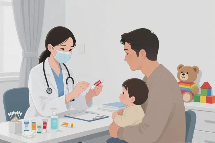 婴儿手臂上经常起湿疹可以治愈吗(图3)