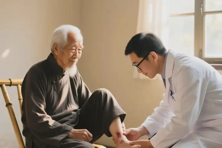 老人脚上起湿疹能治好吗(图3)