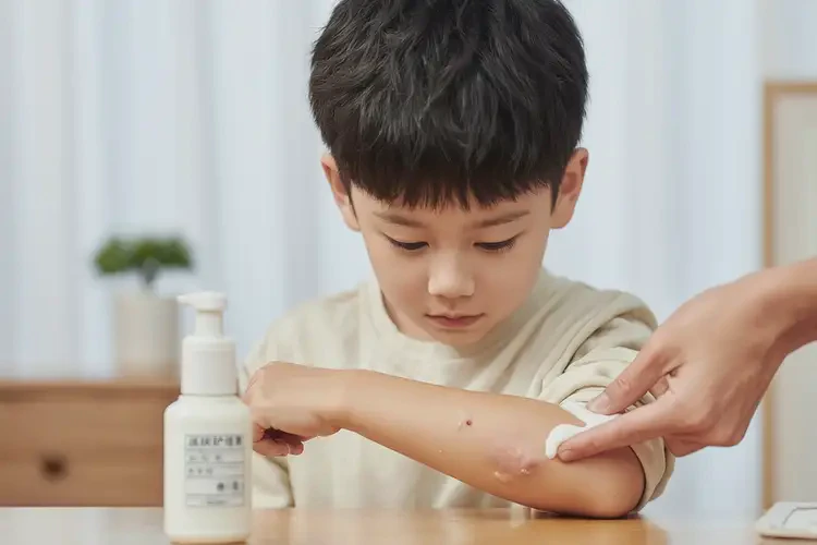 儿童手上经常长湿疹能治好吗(图3)