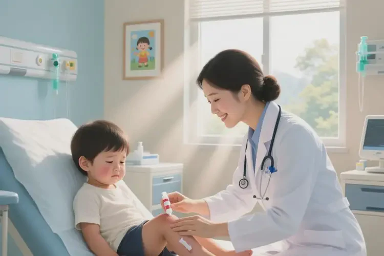 儿童大腿上经常起湿疹能治好吗(图2)