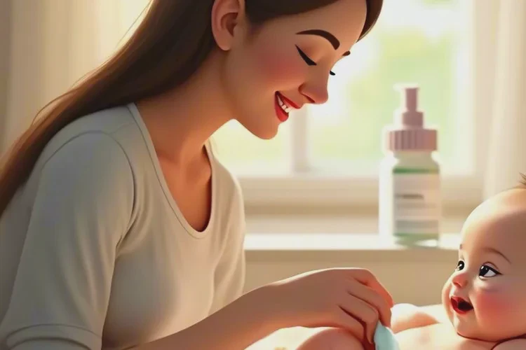 小儿屁股上容易起湿疹可以治愈吗(图1)