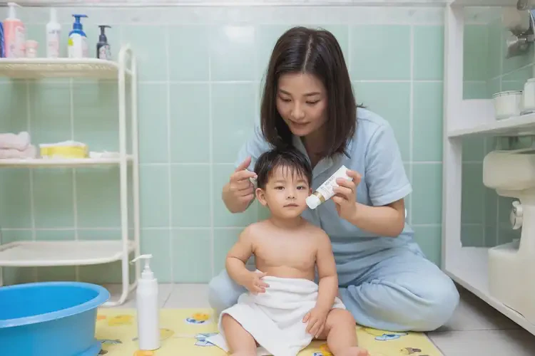 小孩大腿偶尔长湿疹能治好吗(图2)