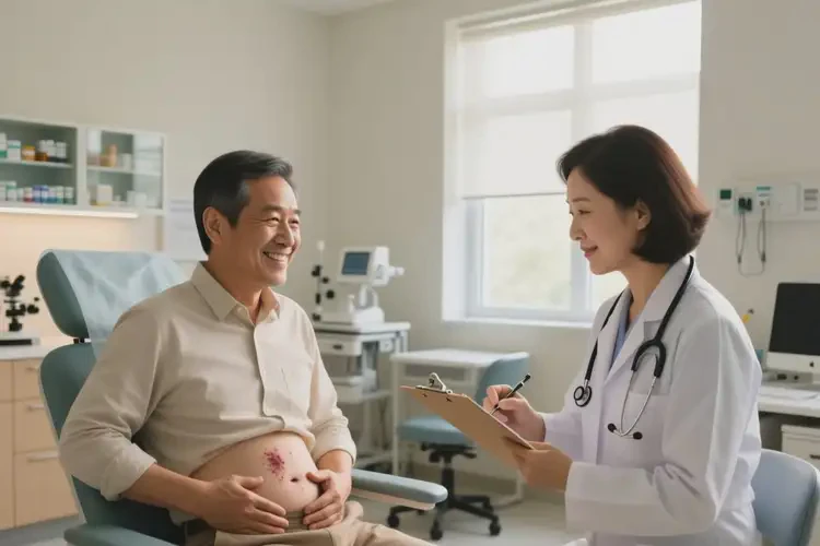 男性肚子出湿疹能治好吗(图1)