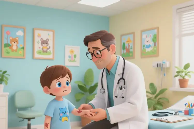 少儿手上容易长湿疹能治好吗(图3)