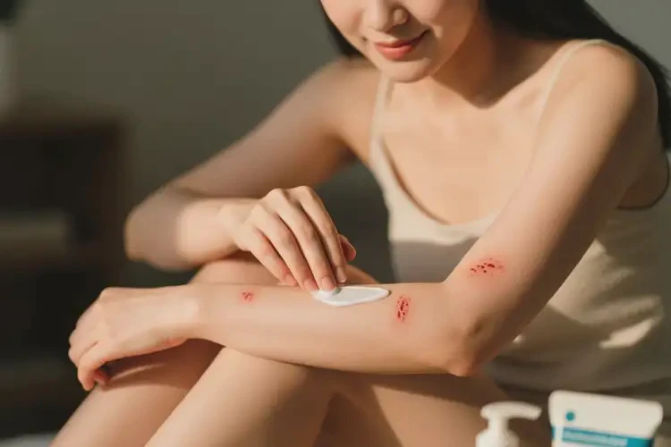 女性四肢起湿疹能治好吗(图1)