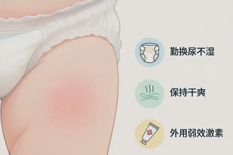 儿童屁股上起湿疹能治好吗(图3)