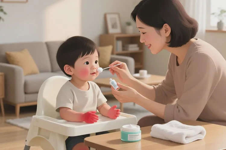 孩子手上出湿疹可以治愈吗(图1)