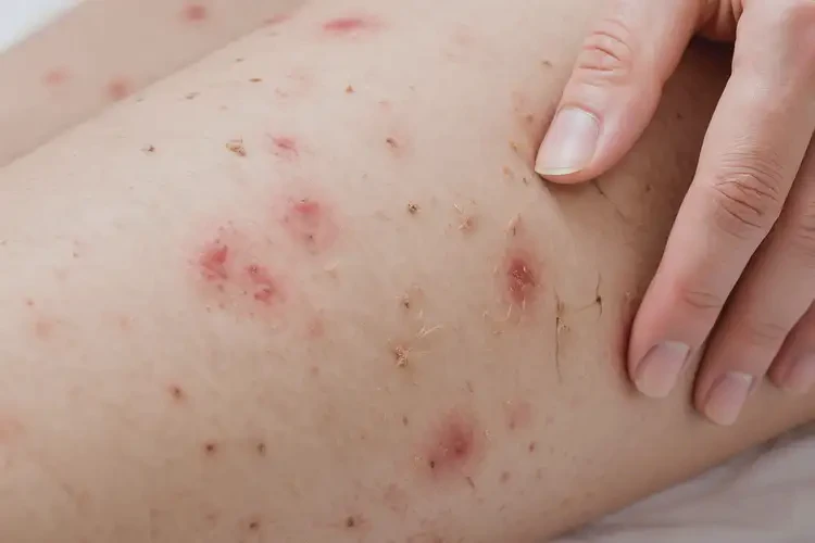 产妇小腿上容易起湿疹能治好吗(图3)