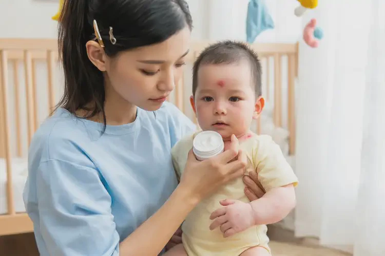 婴幼儿脖子上容易长湿疹能治好吗(图3)