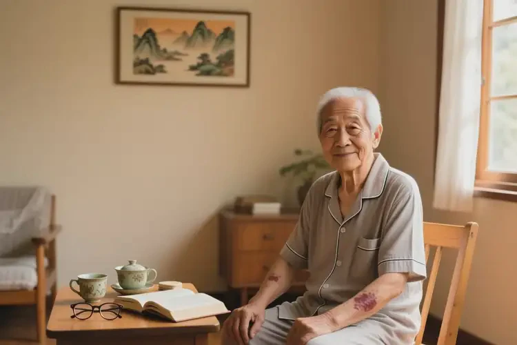 老年人手臂上容易起湿疹不管它会自己自愈吗(图4)