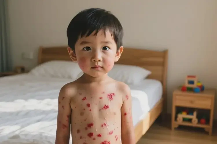 少儿全身长湿疹能靠自己自愈吗(图3)