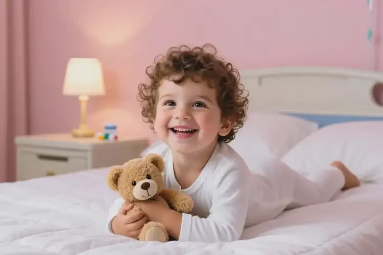 少儿脖子上有湿疹能治好吗(图2)