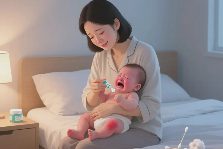 宝宝全身长湿疹可以治愈吗(图1)