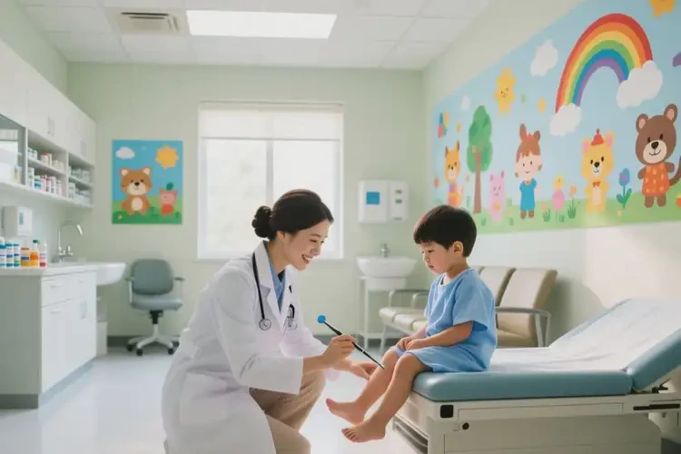 儿童脚上容易起湿疹能治好吗(图1)