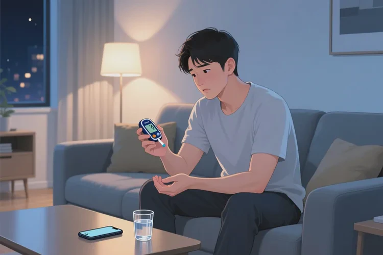 28岁晚上血糖9.9是怎么回事(图1)