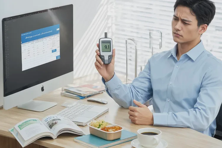 28岁下午血糖9点1是怎么回事(图1)