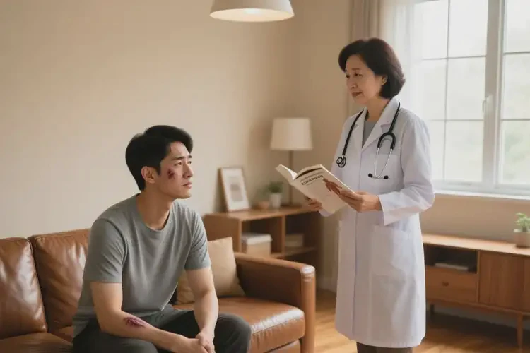 青年人面部出湿疹能彻底自愈吗(图4)