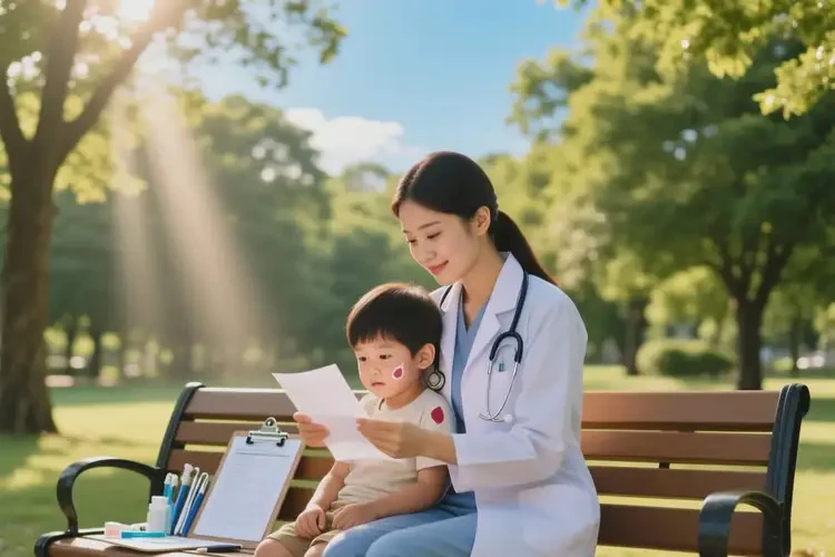 儿童脚上容易起湿疹能治好吗(图3)