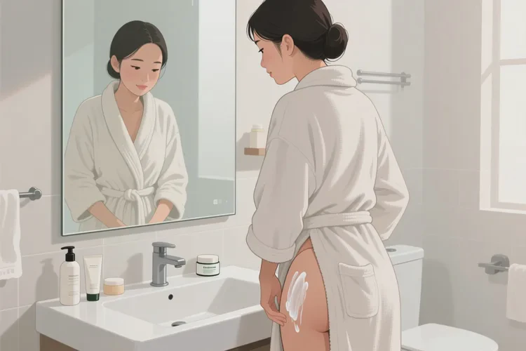 女生屁股上偶尔长湿疹可以治愈吗(图2)