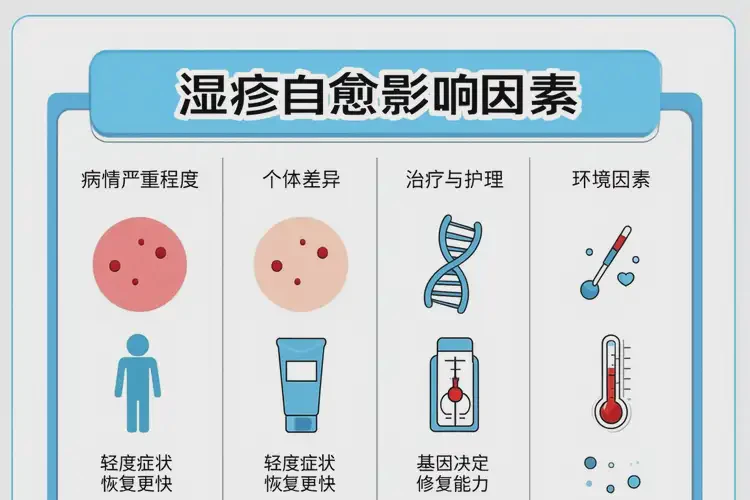 男生四肢经常长湿疹可不可以彻底自愈(图1)