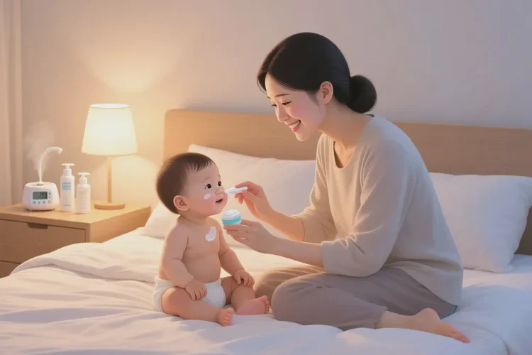 儿童全身偶尔长湿疹可以治愈吗(图1)