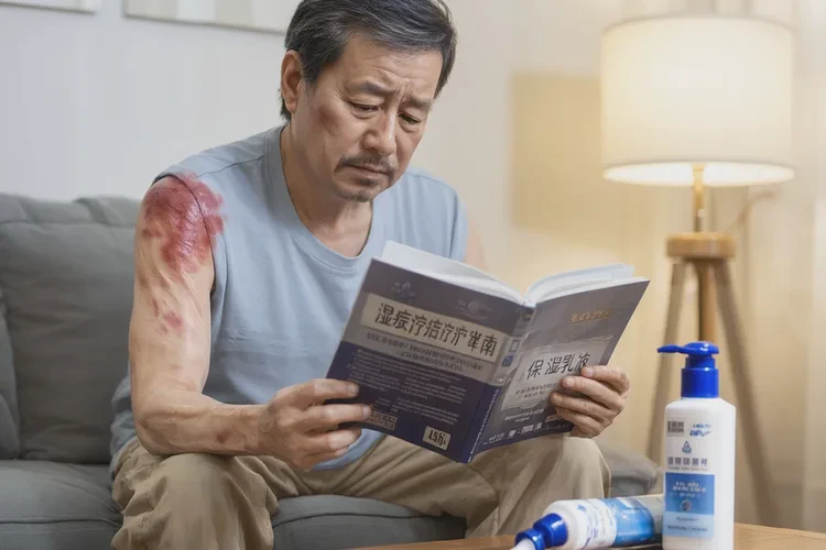 男生手臂容易起湿疹能治愈吗(图1)