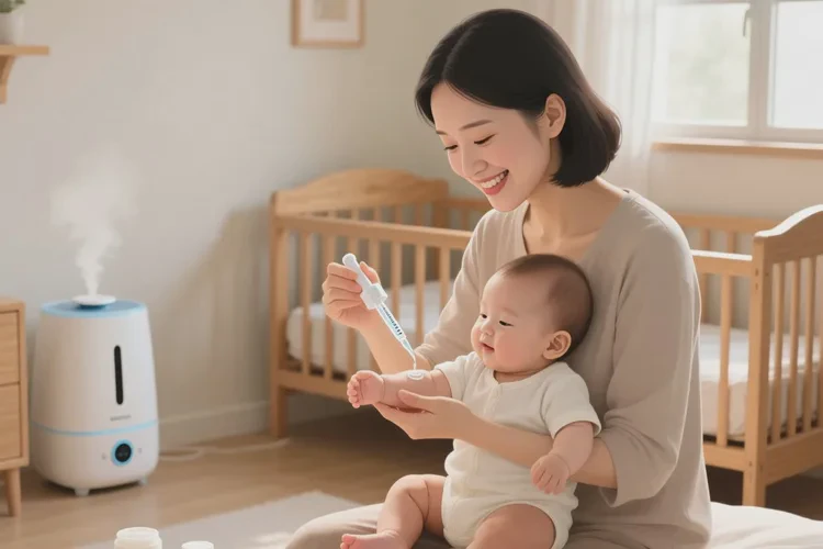 婴儿手臂上容易长湿疹可以治愈吗(图1)