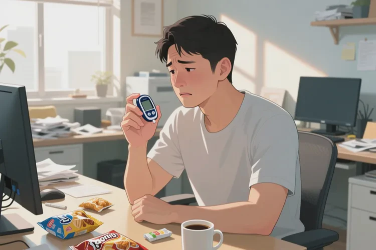 28岁下午血糖19.6是怎么回事(图1)