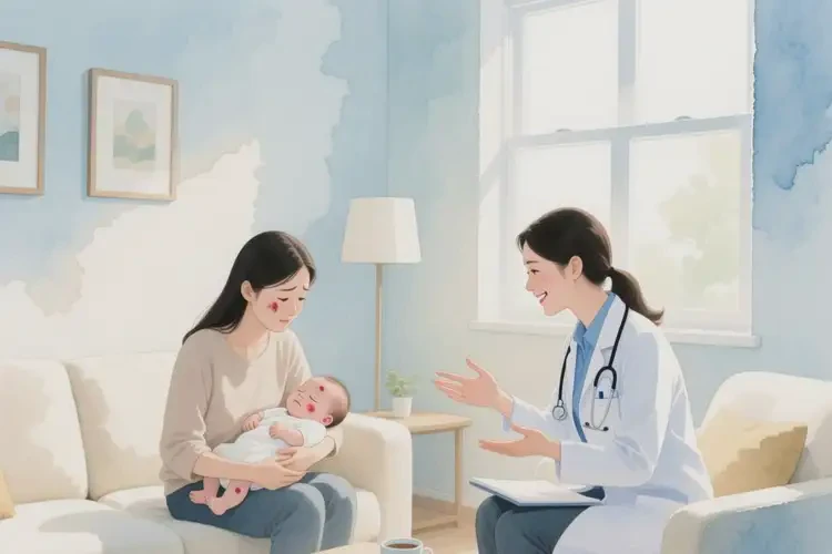 婴幼儿面部长湿疹能治好吗(图2)