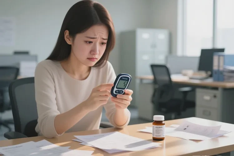 28岁空腹血糖9点9是怎么回事(图1)