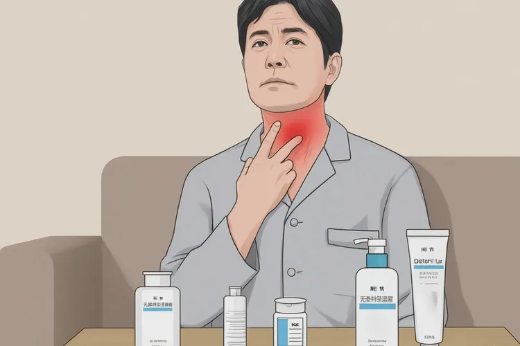 男性脖子出湿疹可以治愈吗(图1)