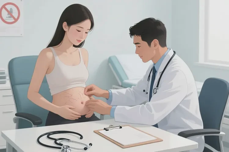 女人肚子起湿疹能靠自己自愈吗(图4)