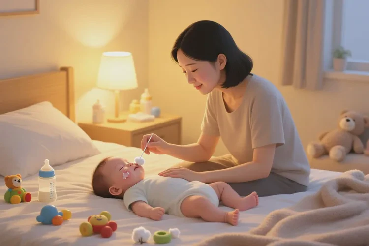 婴幼儿脸上偶尔长湿疹可以治愈吗(图1)