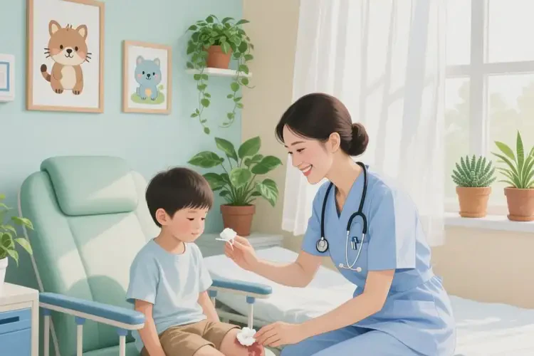 小孩大腿上出湿疹能治好吗(图3)