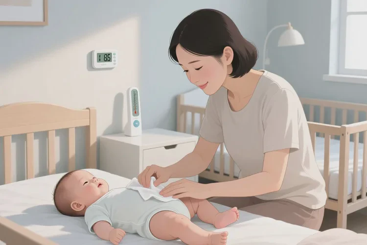 宝宝大腿上偶尔起湿疹可以治愈吗(图1)