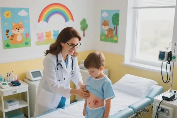 儿童肚子出湿疹能治好吗(图4)