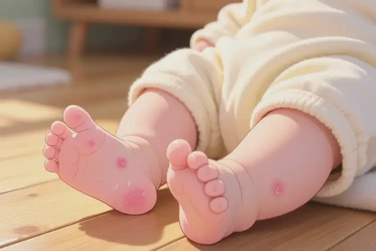 婴幼儿脚上出现湿疹能彻底自愈吗(图3)