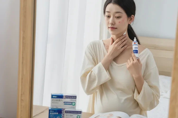 产妇脖子经常长湿疹可以治愈吗(图4)