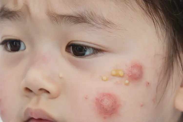 少儿脸上有湿疹可以彻底自愈吗(图4)