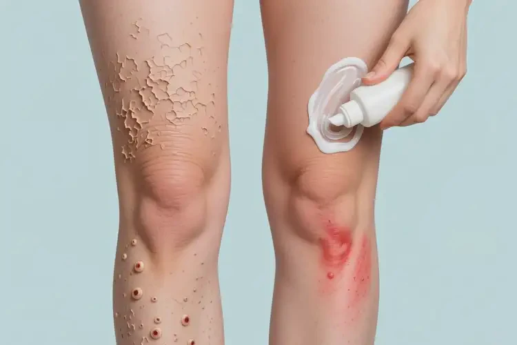 女性四肢偶尔起湿疹能治好吗(图1)