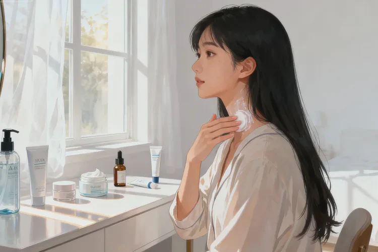 女人脖子上偶尔起湿疹能靠自己自愈吗(图1)